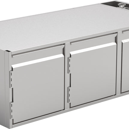 NordCap Kühltisch UBZ 3-46-3T IFR mit 3 Türen für GN 1/1