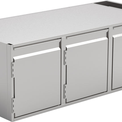 NordCap Kühltisch UBZ 3-51-3T IFR mit 3 Türen für GN 1/1
