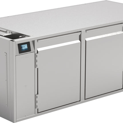 NordCap Kühltisch UBZ 3-56-3T IFL mit 3 Türen für GN 1/1