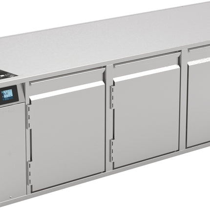 NordCap Kühltisch UBZ 4-51-4T IFL mit 4 Türen für GN 1/1