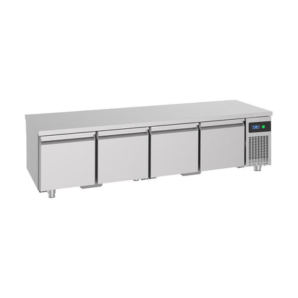 Unterbaukühltisch mit 4 Schubladen -2 bis +8°C 2.130x700x600 mm von A & S Gastro – Kühltische für die Gastronomie