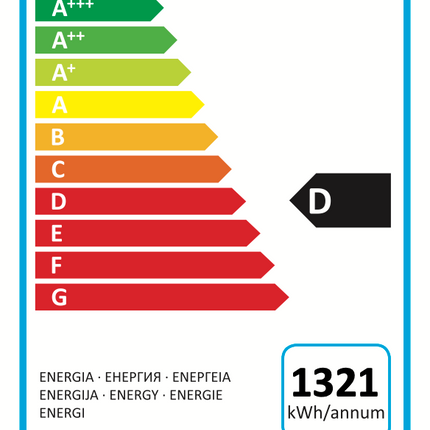 Unterbaukühltisch mit 4 Schubladen -2 bis +8°C 2.130x700x600 mm von A & S Gastro – Energielabel