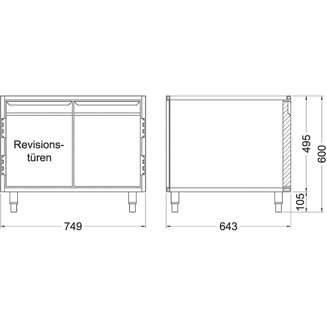 NordCap Einbau-Wärmevitrine BASIC E-78-53 PRO