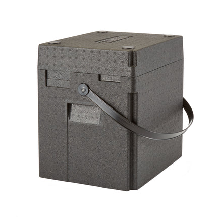 Cambro Cam GoBox® Getränkebox mit Tragegurt schwarz, Beverage Box - EPPBEVBKST110
