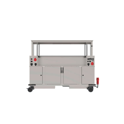Rieber acs 1600 O3 warm&kalt-3xvarithek® R290 – Frontansicht