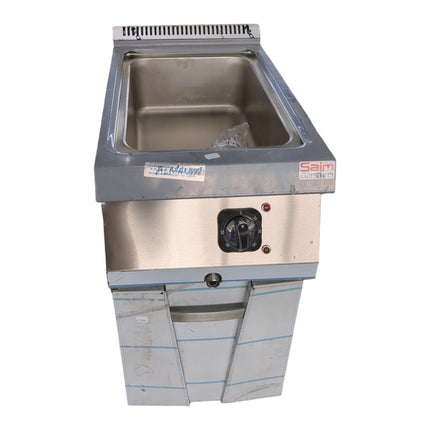 Almanya Bain Marie elektrisch 230 V 1kW 1xGN1/1 inkl. passendem Unterschrank Preiseinstiegsgerät - Salmgastro Onlineshop-8170606+8170608-DRN-