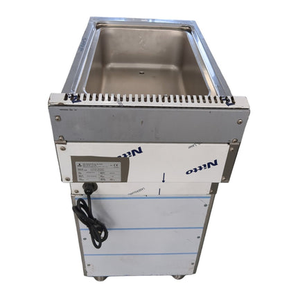 Almanya Bain Marie elektrisch 230 V 1kW 1xGN1/1 inkl. passendem Unterschrank Preiseinstiegsgerät - Salmgastro Onlineshop-8170606+8170608-DRN-