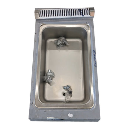 Almanya Bain Marie Propangas 3kW 1x GN1/1 inkl. Umbausatz Erdgas, inkl. passendem Unterschrank Preiseinstiegsgerät - Salmgastro Onlineshop-8170605+8170608-DRN-