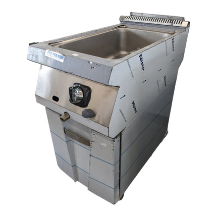 Almanya Bain Marie Propangas 3kW 1x GN1/1 inkl. Umbausatz Erdgas, inkl. passendem Unterschrank Preiseinstiegsgerät - Salmgastro Onlineshop-8170605+8170608-DRN-