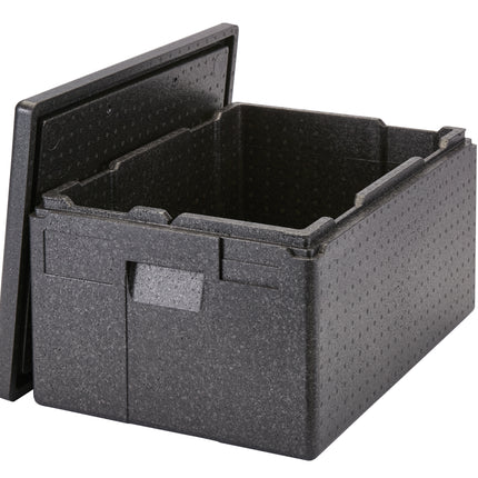 Cambro Cam GoBox® Mehrzweckbox Toplader Transportbox schwarz, passend für 3x GN1/1-100 mm - EPP180XL110