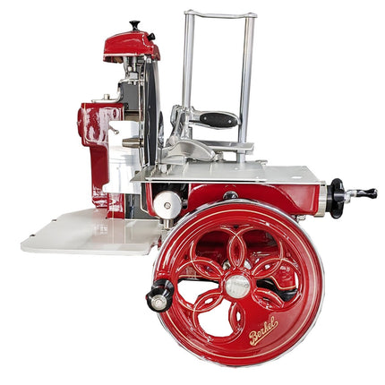 Berkel Aufschnittmaschine Volano B2 rot inkl. Standfuß - Salmgastro Onlineshop-8165314-Berkel-+8165315