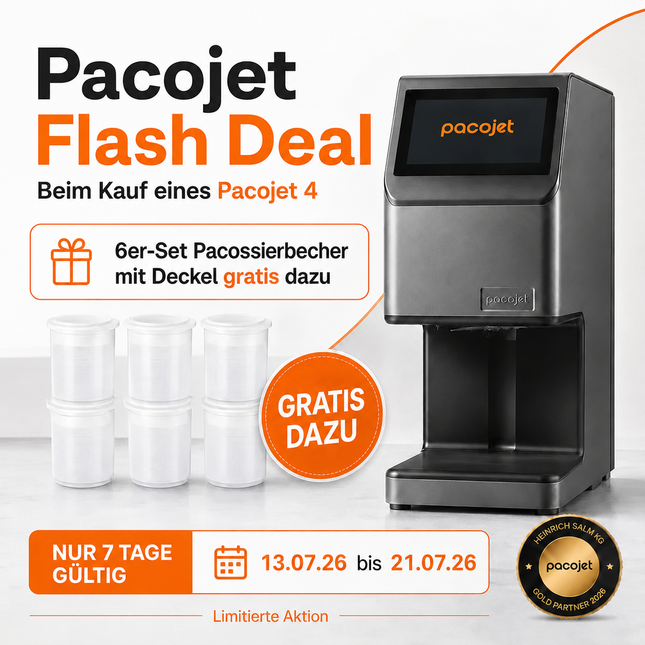 <tc>Pacojet</tc> 4 - New device - Black Week Deal - Trade in your old device for a new one -