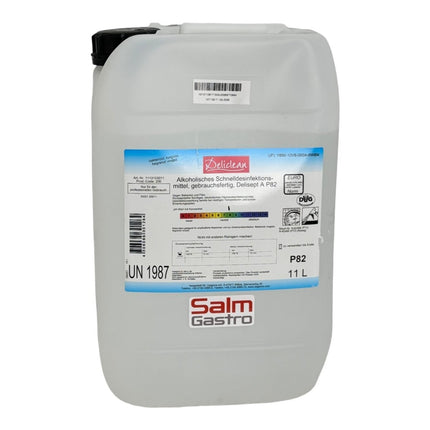 Deliclean Delisept A P82 Schnelldesinfektionsfluid 11l - Salmgastro Onlineshop - 8129721 - Deliclean - 