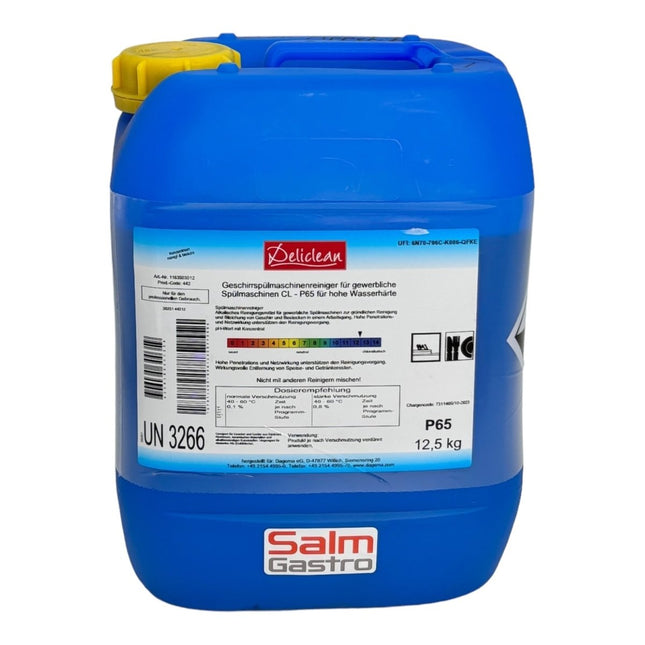 Deliclean Geschirrspülmaschinenreiniger mit Chlor P65 12,5kg - Salmgastro Onlineshop - 8141742 - Deliclean -