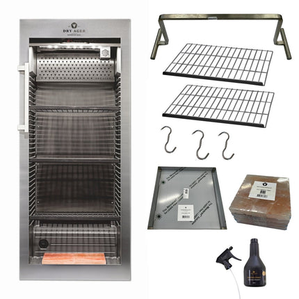 DRY AGER Fleischreifeschrank DX1000 Premium S mit Smart Aging Starter Set - Salmgastro Onlineshop - 8171557_Starter Set - Lava Landig Dry Ager - 