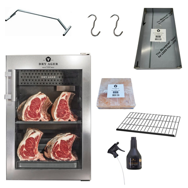 DRY AGER Fleischreifeschrank DX500 Premium S mit Smart Aging Starter Set - Salmgastro Onlineshop - 8171554_Starter Set - Lava Landig Dry Ager -
