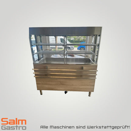 Electrolux Kühlvitrine 4 x GN mit Entnahmeklappen, Kühlwanne, Kühlvitrine, Tablettrutsche CNS Vorführgerät Werkstattgeprüft Garantie 230V - Salmgastro Onlineshop - 8400 - Electrolux - 