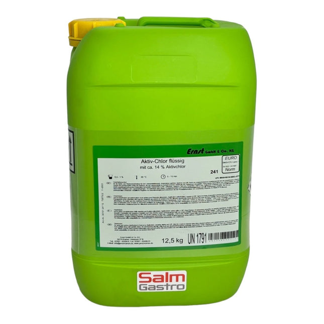 Ernst Aktiv Chlor Desinfektionsmittel flüssig 12,5kg - Salmgastro Onlineshop - 8170324 - Ernst -
