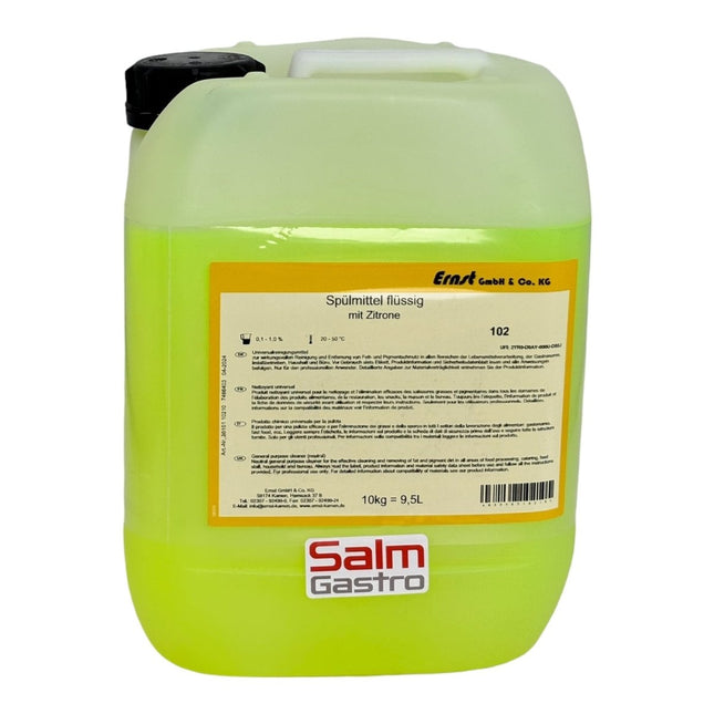 Ernst Spülmittelkonzentrat Zitrone Hand flüssig 10kg - Salmgastro Onlineshop - 8142044 - Ernst -
