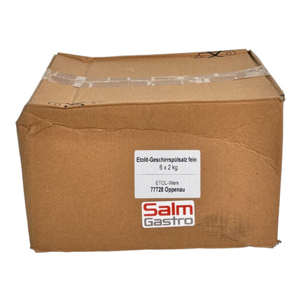 Etolit Regeneriersalz feinkörnig Karton á 6 Beutel je 2kg - Salmgastro Onlineshop - 8101117 - etolit - 