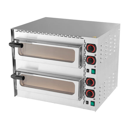 Hagsfeld Pizzaofen Snack zweistöckig FP 68 RS 230V - Salmgastro Onlineshop - 8175679 - Hagsfeld - 