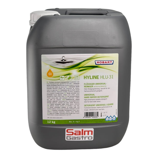 Hobart Hyline Universalreiniger HLU - 31 12kg mit Aktivchlor - Salmgastro Onlineshop - 8175998 - Hobart -