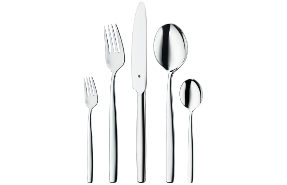WMF Bistro Besteckset 24-teilig, Cromargan 18/10