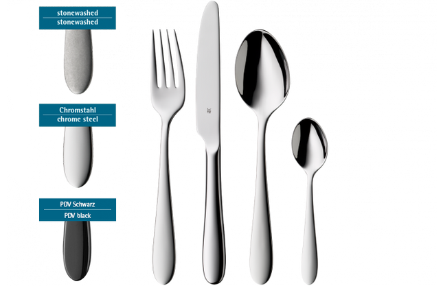 WMF Sara stone Besteckset 30-teilig, Cromargan 18/10