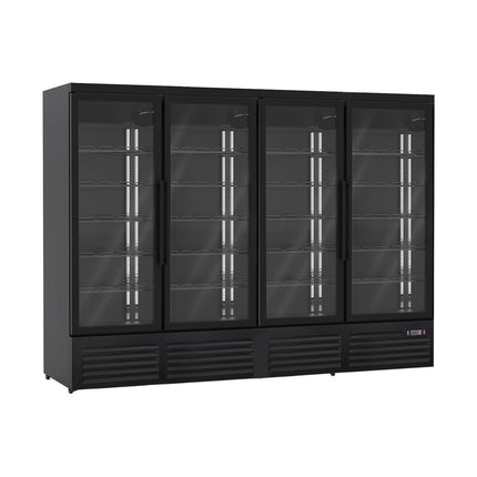 Getränkekühlschrank 2.500 Liter | schwarz | 2.508 X 710 X 2.030 mm von A & S Gastro – Kühlschränke für die Gastronomie