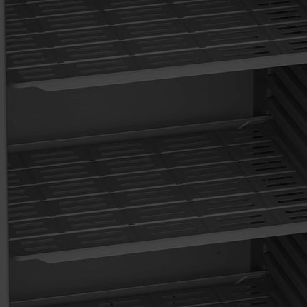 Getränkeühlschrank 373 Liter | 595x605x1810 mm | schwarz von A & S Gastro – Kühlschränke für die Gastronomie