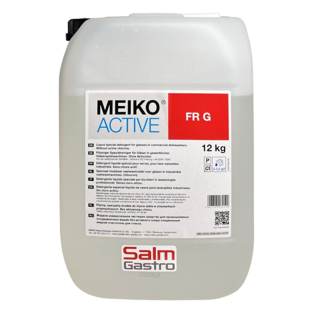 Meiko ACTIVE FR G 12kg flüssiger Spezialreiniger für Gläser - Salmgastro Onlineshop-8152640-Meiko-407705060199