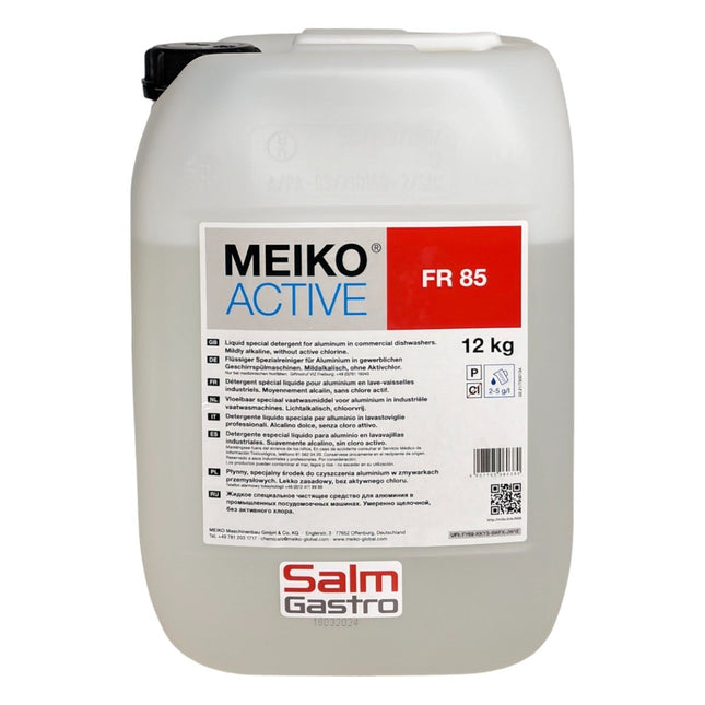 Meiko ACTIVE FR85 12kg flüssiger Spezialreiniger für Spülgut aus Aluminium - Salmgastro Onlineshop-8175650-Meiko-4007705060380