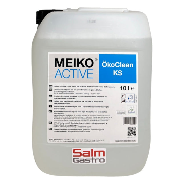 Meiko ACTIVE ÖkoClean KS 10L flüssiger Universal-Klarspüler für Geschirr phosphatfrei - Salmgastro Onlineshop-8165249-Meiko-