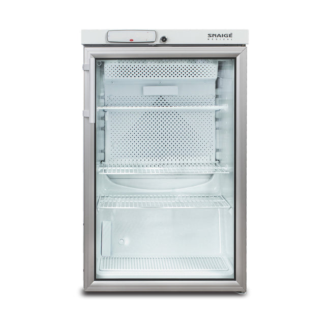 Medikamentenkühlschrank | 1 Glastür | 130 L | 560 x 620 x 870 mm von A & S Gastro – Kühlschränke für die Gastronomie