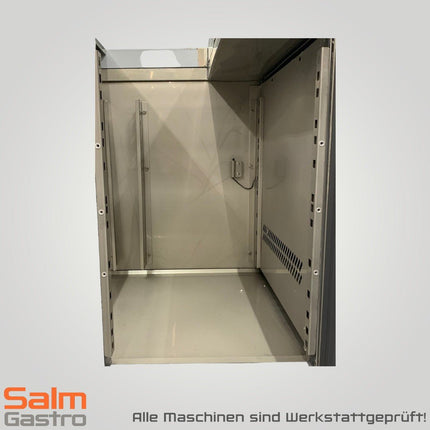 Morgan Kühltisch Saladette mit Glasaufsatz 2 türig 230 V steckerfertig umluftgekühlt gebraucht - Salmgastro Onlineshop - 8140611 - Morgan - 