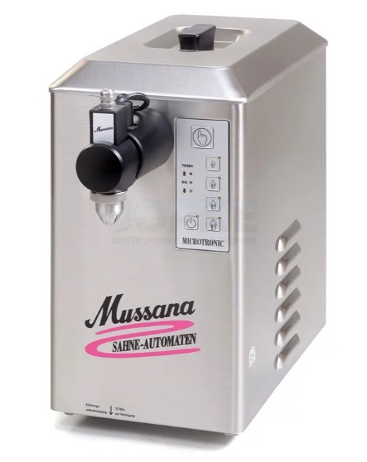 Mussana Boy Sahnemaschine Pony 2 Liter 230V - Salmgastro Onlineshop-8139809-Mussana-