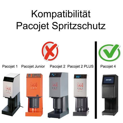 PacoJet 4 Spritzschutz - Salmgastro Onlineshop - 8172086 - Pacojet - 