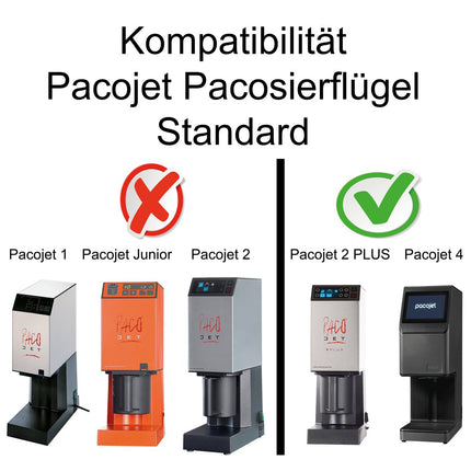 Pacojet 4 und 2 PLUS Pacossierflügel Standard mit grau/silber Metall - Legierung - Salmgastro Onlineshop - 8172089 - Pacojet - 139177