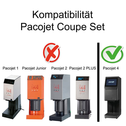 Pacojet Coupe Set für Pacojet 4 - Salmgastro Onlineshop - 8173141 - Pacojet - 