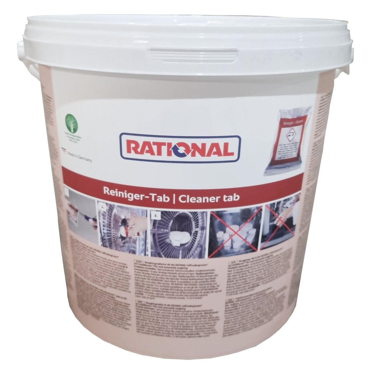 Clean Kit Tab Rational Reiniger 100 Tabs für alle Self Cooking Center SCC + 150 Care ...