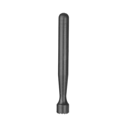 BarUp Cocktail-Stößel – gezahnt – Schwarz – Ø 34 × 207 mm – weitere Produktansicht