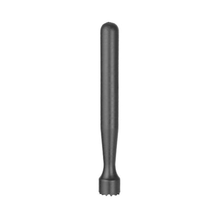 BarUp Cocktail-Stößel – sternförmig gezahnt – Schwarz – Ø 34 × 207 mm – weitere Produktansicht