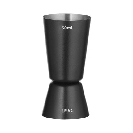 BarUp Barmaß 25 / 50 ml – Schwarz – Ø 45 × H 86 mm – weitere Produktansicht