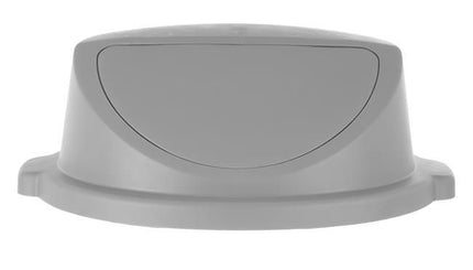 AmerBox Push-Deckel für Abfalleimer rund – Passend für 691038 – Hellgrau – Ø 580 × H 190 mm – Weitere Produktansicht