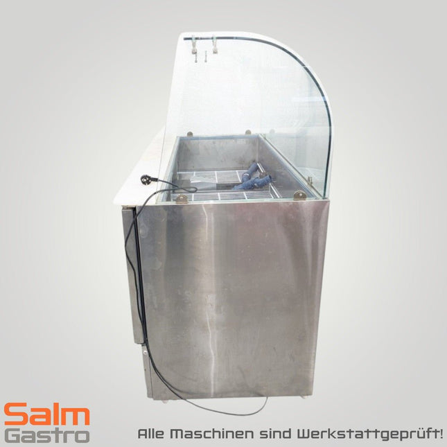 Saladette GN 4x1/1 mit Glasaufsatz gebraucht 230V 400L 3 Türen - Salmgastro Onlineshop - 8172911 - GGG - 