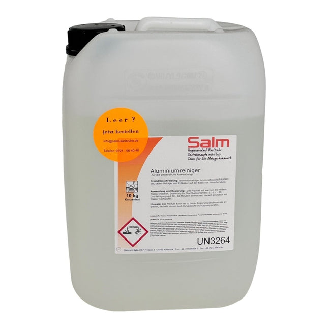 Salm Aluminiumreiniger sauer 10kg - Salmgastro Onlineshop - 8167678 - Salmgastro Onlineshop - 