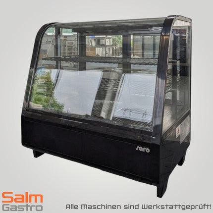 SARO Kühlvitrine 100 Liter, Modell KATRIN schwarz 230V 0,160kW Ausstellungsstück - Salmgastro Onlineshop - 8175740 - Saro - 