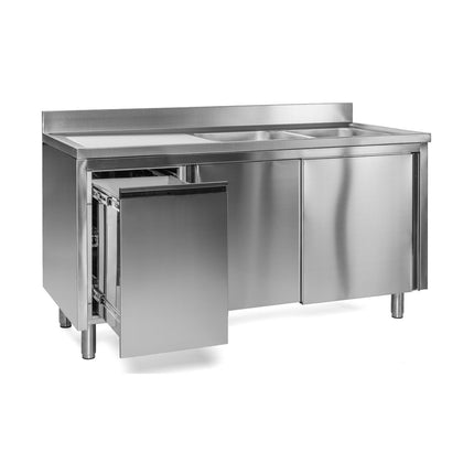 Spülschrank mit Abfallbehälter