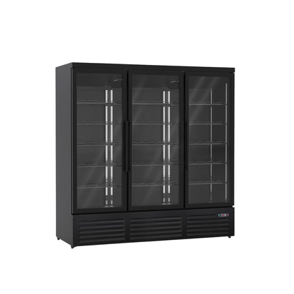 Tiefkühlschrank mit 1900 Liter | schwarz | 1880 X 710 X 2030 mm von A & S Gastro – Tiefkühlschrank für die Gastronomie