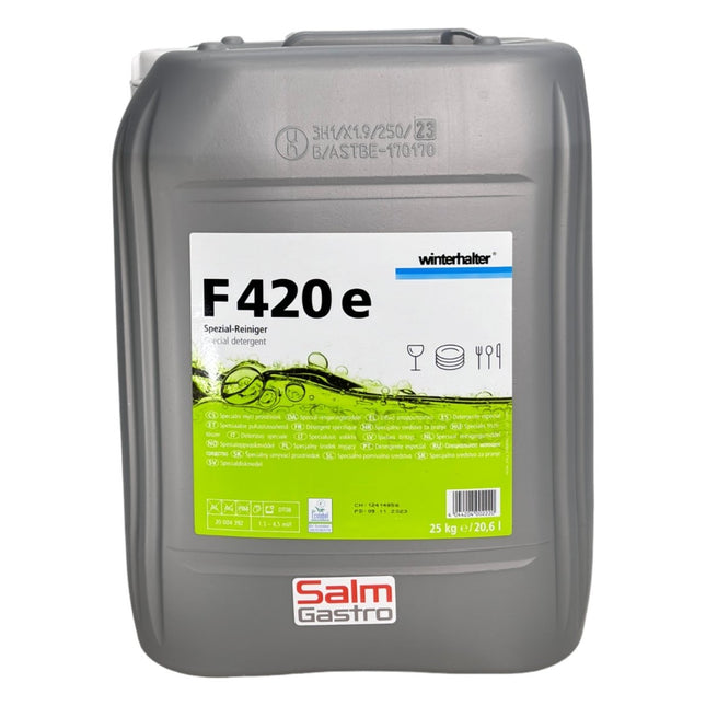 Winterhalter Bistroreiniger F420e 25 kg - Salmgastro Onlineshop - 8168908 - Winterhalter -